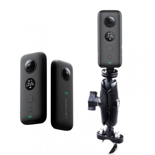 Крепление N-Star для экшн камер GoPro и др. на руль мотоцикла, трубу. Муфта 60 мм (NS-AC-B6-BTB) фото 3