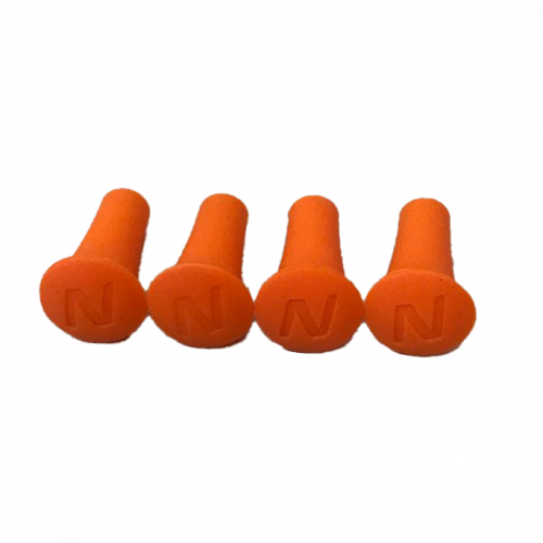 Наконечники N-Star для креплений X-grip, комплект 4 шт. Цвет оранжевый (NS-XRC-ORN)