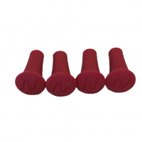Наконечники N-Star для креплений X-grip, комплект 4 шт. Цвет красный (NS-XRC-RED)