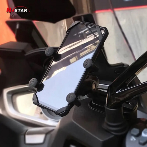 Шар N-Star 25 мм (1") на тормозной бачок мотоцикла (32-75 мм между отверстиями) (NS-BOPB) фото 8